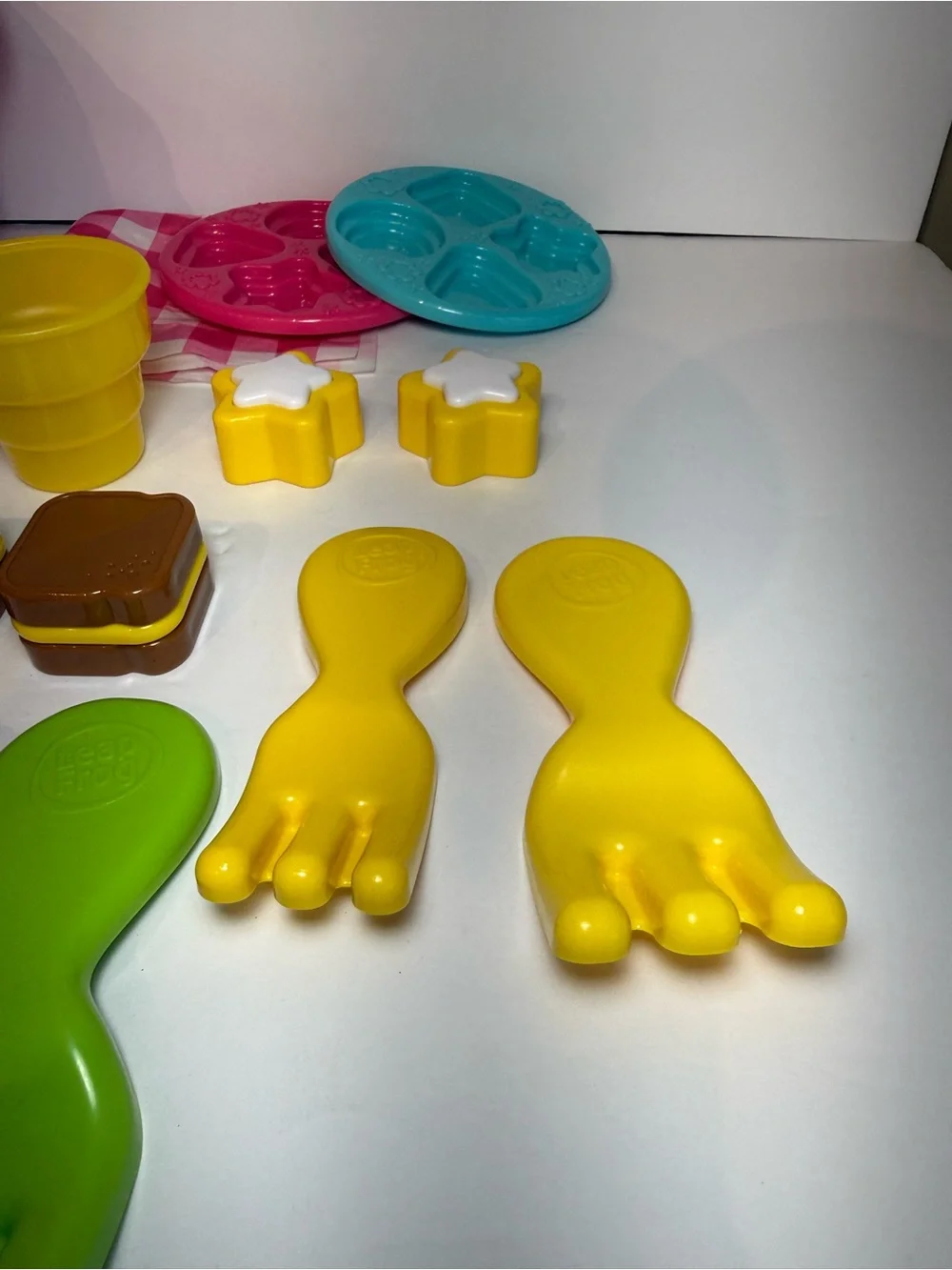 LeapFrog Shapes and Sharing Picnic Basket (Pink) - GREAT SHAPE - Works